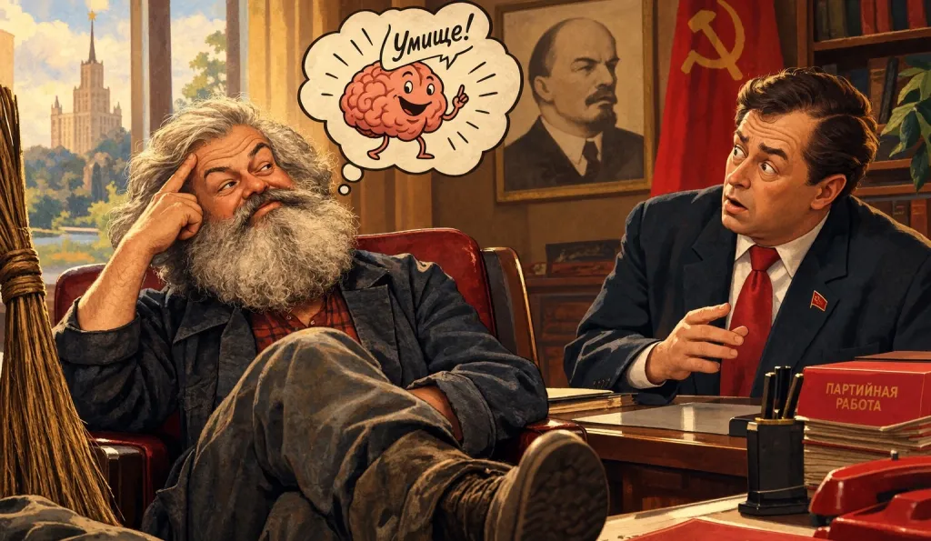 А куда умище-то деть?