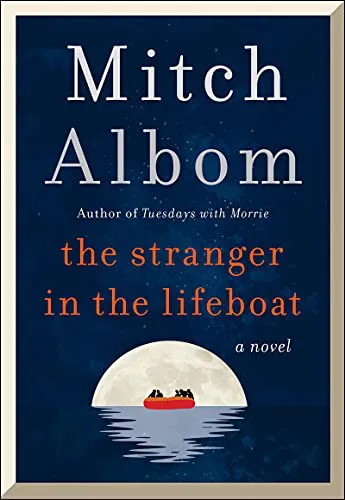 Обложка The stranger in the lifeboat (Незнакомец в спасательной шлюпке)