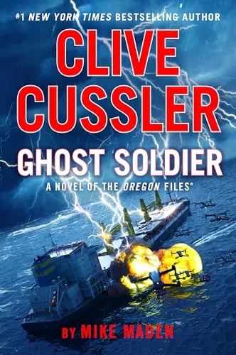 Обложка Clive cussler: ghost soldier (Клайв касслер: солдат-призрак)