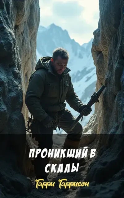 Проникший в скалы