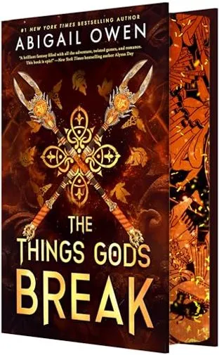Обложка The things gods break (Вещи, которые разрушаются богами)