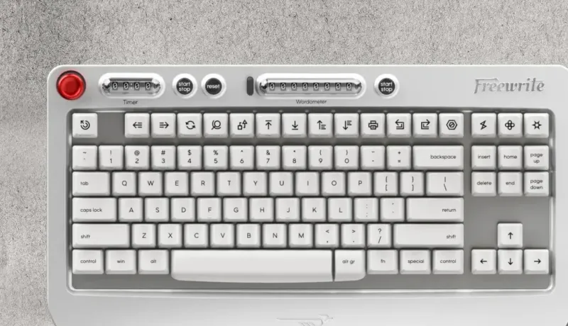 Изображение к статье Wordrunner: механическая клавиатура для писателей с уникальными функциями