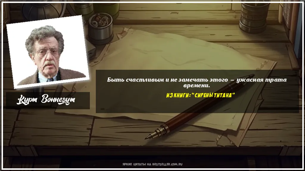 Картинка с цитатой — Быть счастливым и не замечать этого...