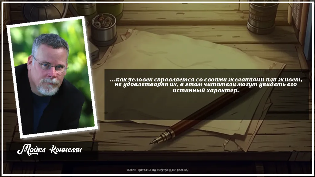 Картинка с цитатой — ...как человек справляется со своими...