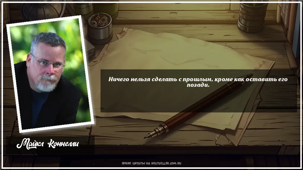 Картинка с цитатой — Ничего нельзя сделать с прошлым,...