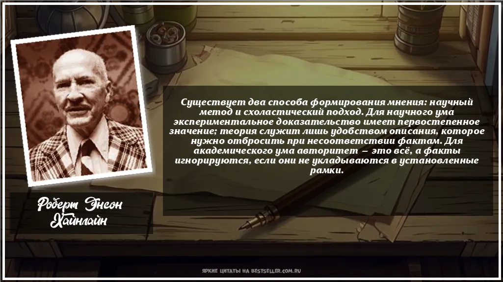 Картинка с цитатой — Существует два способа формирования...