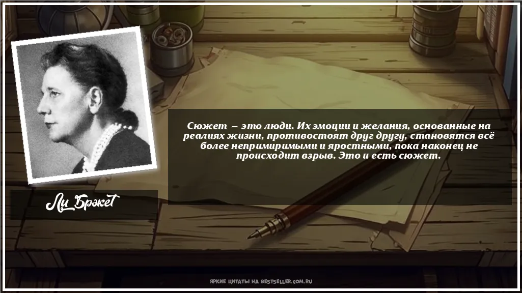 Картинка с цитатой — Сюжет — это люди. Их эмоции и...
