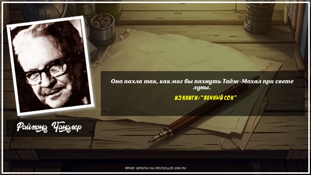 Картинка с цитатой — Она пахла так, как мог бы пахнуть...