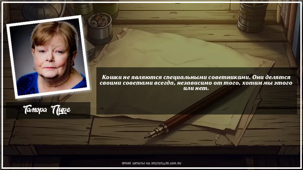 Картинка с цитатой — Кошки не являются специальными...