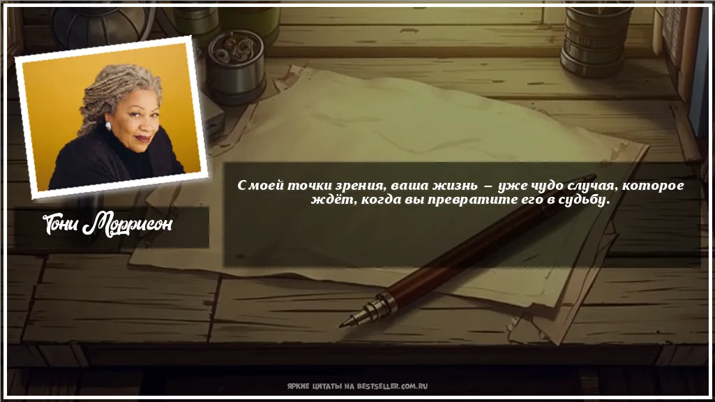 Картинка с цитатой — С моей точки зрения, ваша жизнь —...