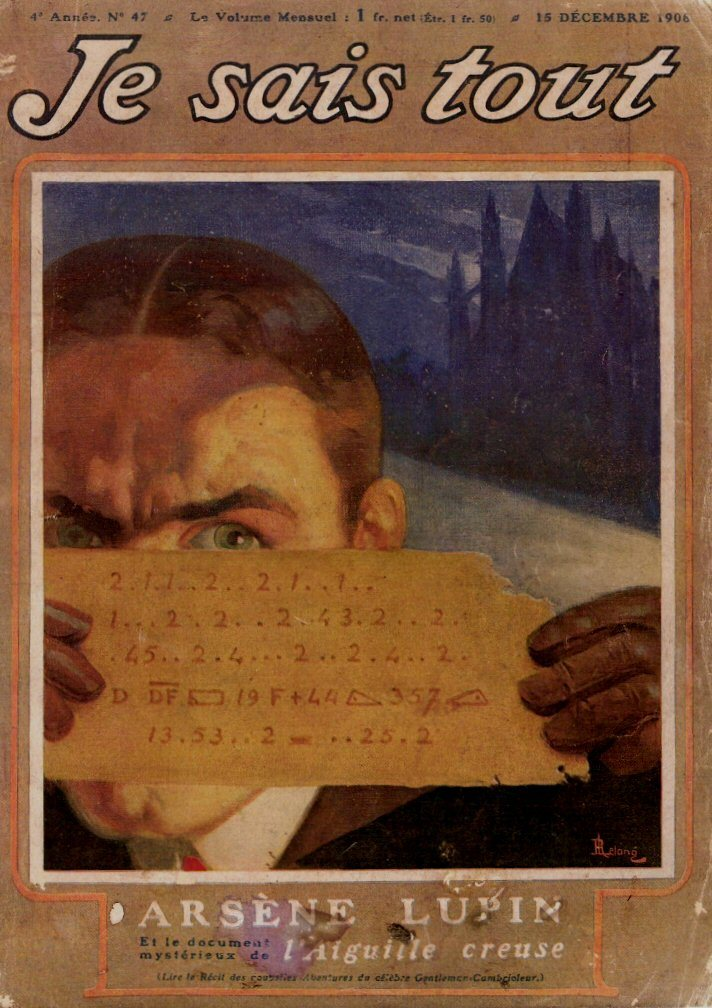 Обложка книги об Арсене Люпене Обложка книги об Арсене Люпене