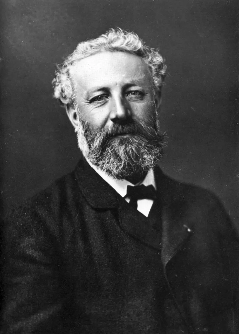 Портрет Жюля Верна, выполненный Надаром в 1878 году. Материал взят из Википедии