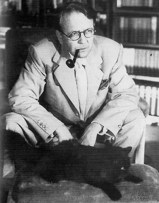 Раймонд Чандлер и его кот Тики. Источник Википедия Раймонд Чандлер и его кот Тики. Источник Википедия